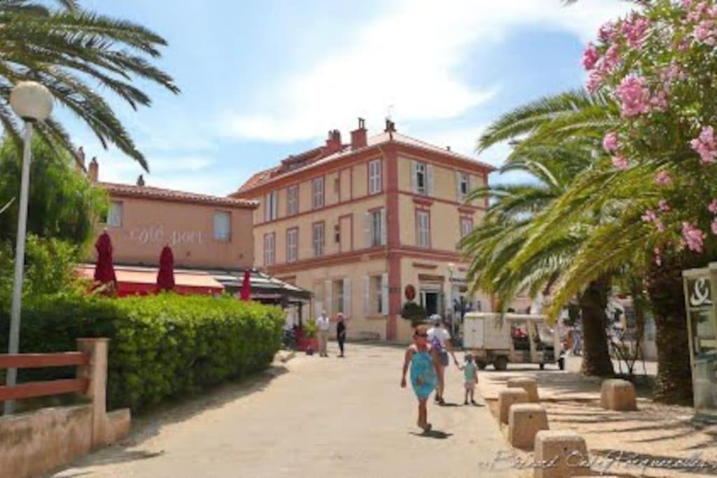 Ile De Porquerolles : T3 Climatise Vue Mer Exteriör bild